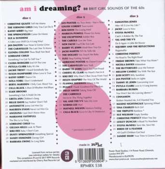 3CD/Box Set Various: Am I Dreaming?: 80 Brit Girl Sounds Of The 60s