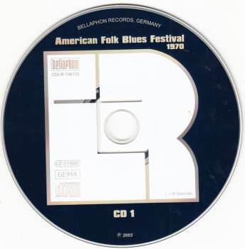 4CD Various: American Folk Blues Festival 1970 / 1972 / 1980 / 1981