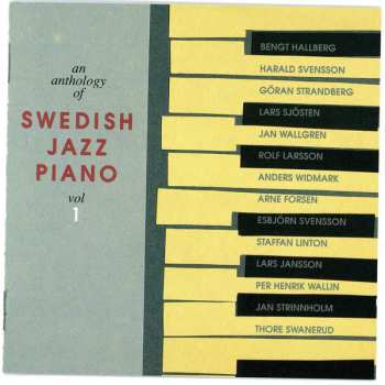 CD Various: An Antology Of Swedish Jazz Piano. Vol. 1
