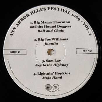 2LP Various: Ann Arbor Blues Festival 1969 Vol. 2