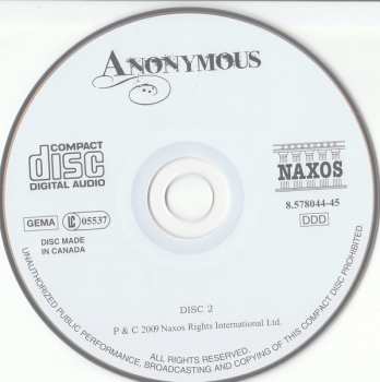 2CD Various: Anonymous 
