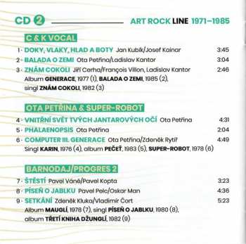 2CD Various: Art Rock Line 1971-1985