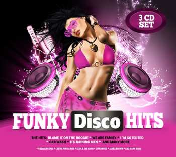 3CD Various: Funky Disco Hits