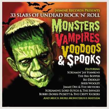 CD Various: Monsters, Vampires, Voodoos & Spooks - 33 Slabs Of Undead Rock ‘N’ Roll
