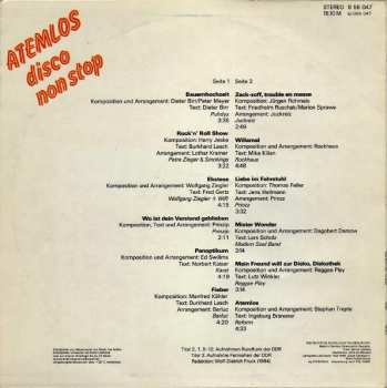 LP Various: Atemlos - Disco Non Stop