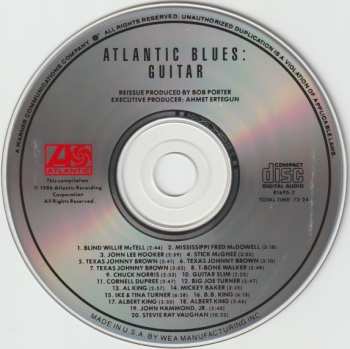 CD Various: Atlantic Blues: Guitar