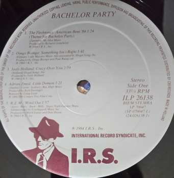LP Various: Bachelor Party  - The Music From The Movie