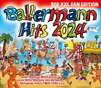 3CD Various: Ballermann Hits 2024 (xxl Fan Edition)