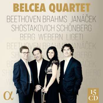 15CD/Box Set Belcea Quartet: The Alpha Classics Complete Recordings