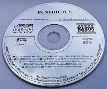 CD Various: Benedictus (Classical Music For Reflection And Meditation)