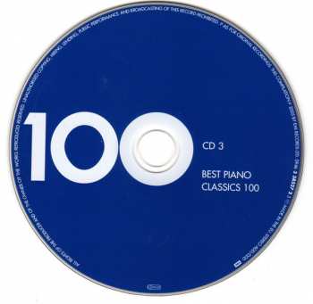 6CD Various: Best Piano Classics 100