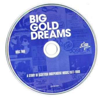 5CD Various: Big Gold Dreams - A Story of Scottish Independent Music 1977-1989