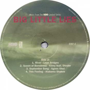 2LP Various: Big Little Lies (Music From The HBO Limited Series)