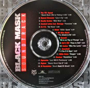 CD Various: Black Mask - Music From The Original Motion Picture