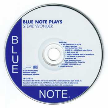 CD Various: Blue Note Plays Stevie Wonder