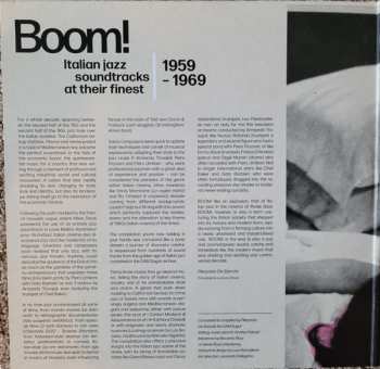 2LP Various: Boom! Italian Jazz Soundtracks At Their Finest (1959-1969)