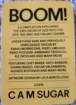 2LP Various: Boom! Italian Jazz Soundtracks At Their Finest (1959-1969)