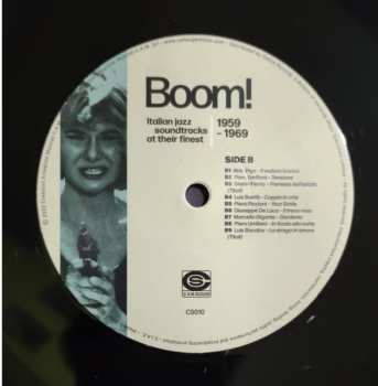 2LP Various: Boom! Italian Jazz Soundtracks At Their Finest (1959-1969)
