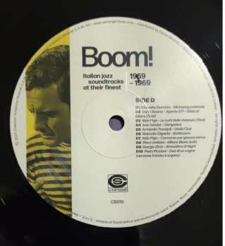 2LP Various: Boom! Italian Jazz Soundtracks At Their Finest (1959-1969)
