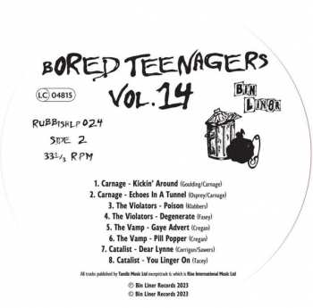 LP Various: Bored Teenagers Vol.14: 16 Great British Punk Originals '77-'82