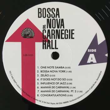 LP Various: Bossa Nova At Carnegie Hall LTD