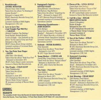 4CD/Box Set Various: Breakthrough (Underground Sounds Of 1971)