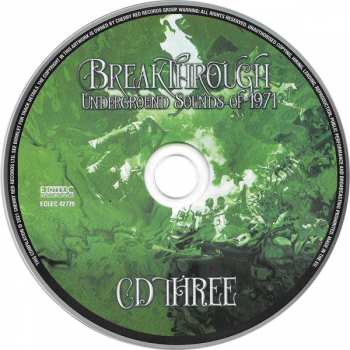 4CD/Box Set Various: Breakthrough (Underground Sounds Of 1971)