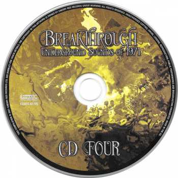 4CD/Box Set Various: Breakthrough (Underground Sounds Of 1971)