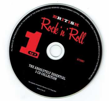 3CD Various: British Rock 'n' Roll 