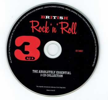 3CD Various: British Rock 'n' Roll 