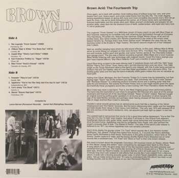 LP Various: Brown Acid: The Fourteenth Trip (Heavy Rock From The Underground Comedown)