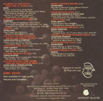 CD Various: Bubbling Brown Sugar - The Original Musical Revue (Original Broadway Cast Recording)