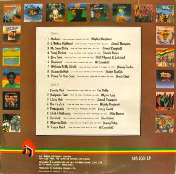 LP Various: Burning Sampler - Reggae Hits (ČERVENÝ VINYL)