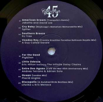 2LP Various: Cafe Del Mar: 45th Anniversary LTD