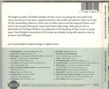 CD Various: Cajun Music: The Essential Collection DIGI