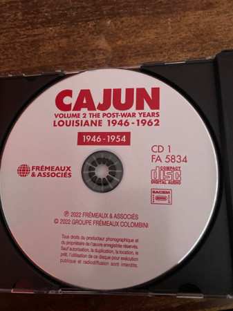 2CD Various: Cajun Volume 2: The Post-War Years (Louisiane 1946-1962)