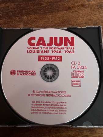 2CD Various: Cajun Volume 2: The Post-War Years (Louisiane 1946-1962)