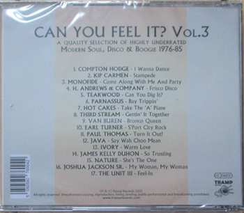 CD Various: Can You Feel It? Vol.3 (Modern Soul, Disco & Boogie 1976-85)