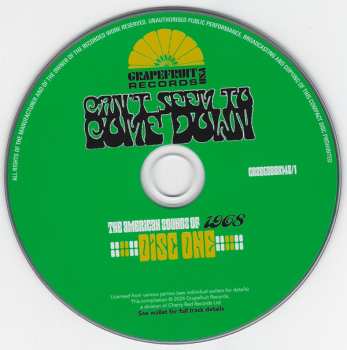 3CD/Box Set Various: Can't Seem To Come Down - The American Sounds Of 1968