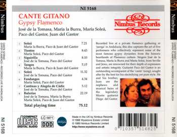 CD Various: Cante Gitano: Gypsy Flamenco From Andalucia