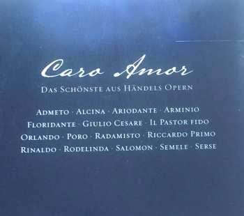 2CD Various: Caro Amor (Das Schönste Aus Händels Opern)