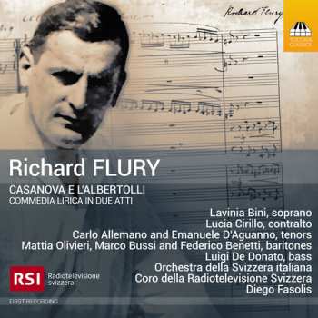 2CD Various: Casanova E L'albertolli, Comedia Lirica In Due Atti