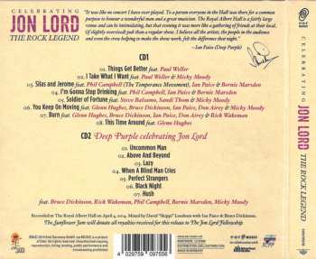 2CD Various: Celebrating Jon Lord The Rock Legend