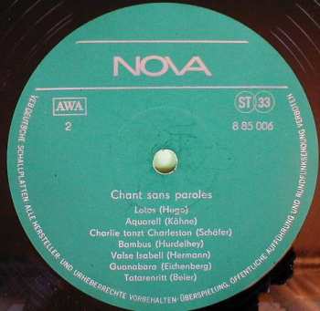 LP Various: Chant Sans Paroles