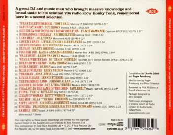 CD Various: Charlie Gillett's Radio Picks - Honky Tonk Volume 2