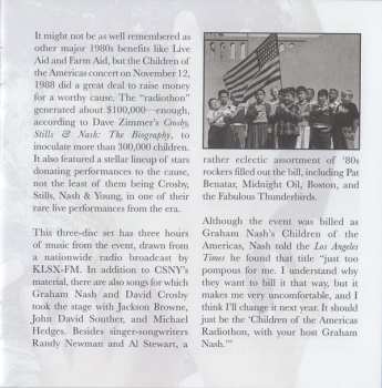 3CD Various: Children Of The Americas (1988 Benefit Concert)