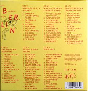 6CD Various: City Sounds: Step 1 / Berlin