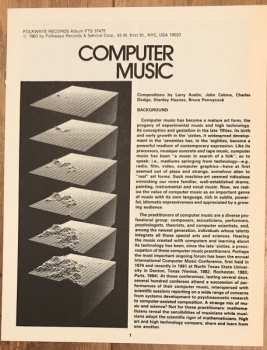 CD Various: Computer Music