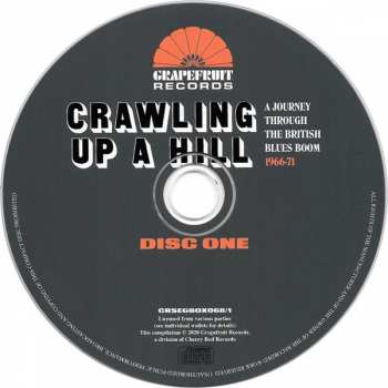 3CD/Box Set Various: Crawling Up A Hill - A Journey Through The British Blues Boom 1966-71