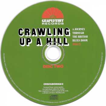 3CD/Box Set Various: Crawling Up A Hill - A Journey Through The British Blues Boom 1966-71